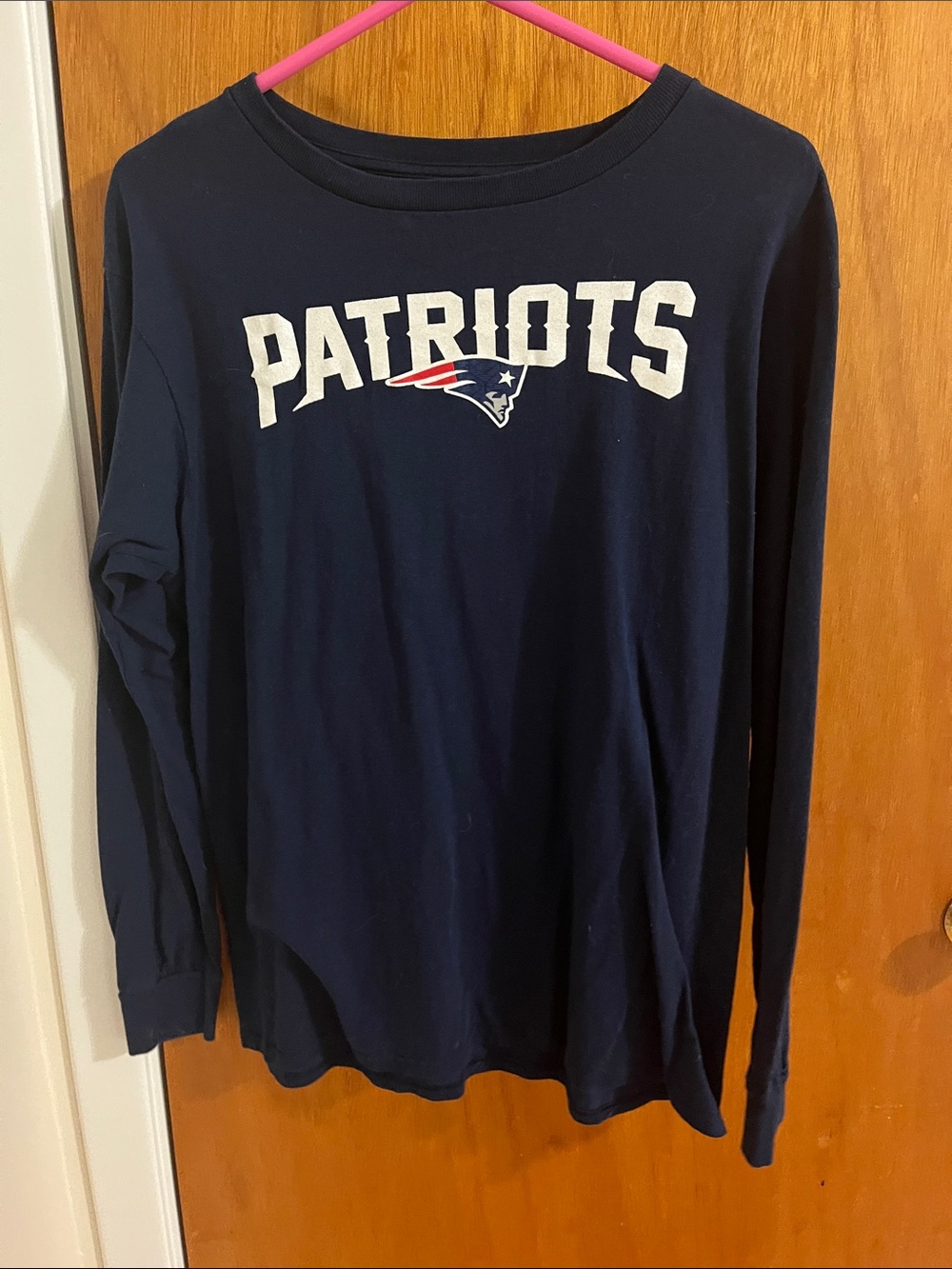 Patriots Navy Long-Sleeve Tee